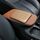 Tappetini per braccioli automobilistici comodi universali Copribraccioli per auto Copribraccioli per auto Console centrale Bracciolo Sedile Tappetini morbidi Cuscino, Dimensioni: 29,5 * 21 cm (Oro)