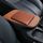 Tappetini per braccioli automobilistici confortevoli universali Copertura per braccioli per auto Console centrale per veicolo Bracciolo per sedile Box Tappetini morbidi Cuscino, Dimensioni: 29,5 * 21 cm (Marrone)