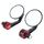 Specchietto retrovisore universale da 2 pezzi per moto di forma rotonda per la maggior parte delle moto Specchietto retrovisore universale da 2 pezzi per moto di forma rotonda per la maggior parte delle moto