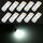 10 PCS T10 / W5W / 168/194 DC12V / 0.6W 1LEDs SMD-3030 Luce di ingombro per auto (luce bianca)