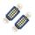 10 PCS 36mm DC12-24V / 1W / 6000K / 60LM 15LEDs SMD Lampada da lettura per auto Dome Light