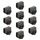 10 PCS TK-214 Auto T10 Bulb Base Base Holder Adapter