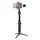 Stabilizzatore cardanico senza spazzole in alluminio palmare a 3 assi AFI V5 con attacco per treppiede e luce di riempimento per smartphone entro 6 pollici, supporto Face Tracking (nero) Stabilizzatore cardanico senza spazzole in alluminio palmare a 3 assi AFI V5 con attacco per treppiede e luce di riempimento per smartphone entro 6 pollici, supporto Face Tracking (nero)