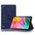 Custodia in pelle a ribaltamento orizzontale stile libro retrò con supporto, slot per schede e portafoglio per Galaxy Tab A 8.0 (2019) (blu scuro) Custodia in pelle a ribaltamento orizzontale stile libro retrò con supporto, slot per schede e portafoglio per Galaxy Tab A 8.0 (2019) (blu scuro)