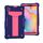 Per Huawei MatePad T8 Staffa a forma di T Colore a contrasto Antiurto PC + Custodia protettiva in silicone (Navy + Rose Red) Per Huawei MatePad T8 Staffa a forma di T Colore a contrasto Antiurto PC + Custodia protettiva in silicone (Navy + Rose Red)