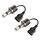 9005 2 PCS DC12-24V / 10.5W Fendinebbia a doppio colore per auto con 24 LED SMD-3030 e corrente costante, confezione (luce bianca + luce blu ghiaccio)