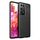 Custodia antiurto in TPU con texture litchi per Samsung Galaxy S21 Ultra 5G (nera) Custodia antiurto in TPU con texture litchi per Samsung Galaxy S21 Ultra 5G (nera)