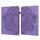 Per Lenovo Tab M10 Plus Custodia in TPU con motivo a rilievo pavone + custodia in pelle con vibrazione orizzontale in PU con supporto e slot per schede e portafoglio e funzione sleep / Wake-up (viola) Per Lenovo Tab M10 Plus Custodia in TPU con motivo a rilievo pavone + custodia in pelle con vibrazione orizzontale in PU con supporto e slot per schede e portafoglio e funzione sleep / Wake-up (viola)