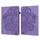 Per Lenovo Tab M10 HD TB-605L X605F Custodia in TPU con motivo goffrato pavone + custodia in pelle con vibrazione orizzontale in PU con supporto e slot per schede e portafoglio e funzione sleep / wake-up (viola) Per Lenovo Tab M10 HD TB-605L X605F Custodia in TPU con motivo goffrato pavone + custodia in pelle con vibrazione orizzontale in PU con supporto e slot per schede e portafoglio e funzione sleep / wake-up (viola)