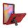 Per Samsung Galaxy Tab S6 Lite P610 Robot a colori a contrasto Custodia protettiva in silicone antiurto + PC con supporto (rosso + nero) Per Samsung Galaxy Tab S6 Lite P610 Robot a colori a contrasto Custodia protettiva in silicone antiurto + PC con supporto (rosso + nero)