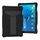 Per Lenovo M10 FHD REL TB-X605F Staffa a forma di T Colore a contrasto PC antiurto + Custodia protettiva in silicone (nero) Per Lenovo M10 FHD REL TB-X605F Staffa a forma di T Colore a contrasto PC antiurto + Custodia protettiva in silicone (nero)