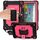 Per Amazon Kindle Fire HD 8 2020 Giradischi con rotazione a 360 gradi Robot a colori a contrasto Custodia protettiva in silicone antiurto + PC con supporto (nero + rosa rossa) Per Amazon Kindle Fire HD 8 2020 Giradischi con rotazione a 360 gradi Robot a colori a contrasto Custodia protettiva in silicone antiurto + PC con supporto (nero + rosa rossa)