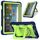 Per Amazon Kindle Fire HD 8 (2020) Custodia in silicone antiurto per robot a colori a contrasto + custodia per PC con supporto per cinturino (blu navy + giallo-verde) Per Amazon Kindle Fire HD 8 (2020) Custodia in silicone antiurto per robot a colori a contrasto + custodia per PC con supporto per cinturino (blu navy + giallo-verde)