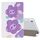 Per Lenovo Tab M10 HD Gen 2 (TB-X306F) Custodia in pelle a vibrazione orizzontale con motivo a disegno colorato con supporto a tre pieghe (fiore viola) Per Lenovo Tab M10 HD Gen 2 (TB-X306F) Custodia in pelle a vibrazione orizzontale con motivo a disegno colorato con supporto a tre pieghe (fiore viola)