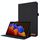 Per Samsung Galaxy Tab S8 + / Tab S8 Plus / Tab S7 FE / TAB S7 + / T970 orizzontale Flip TPU + Tessuto PU Custodia protettiva in pelle PU con clip per scheda nome (nero) Per Samsung Galaxy Tab S8 + / Tab S8 Plus / Tab S7 FE / TAB S7 + / T970 orizzontale Flip TPU + Tessuto PU Custodia protettiva in pelle PU con clip per scheda nome (nero)