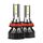 F2 H8 / H9 / H11 2 PCS DC9-36V / 25W / 6000K / 2500LM IP68 auto impermeabile Auto LED faro (luce bianca fredda)