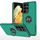 Per Samsung Galaxy S21 Ultra 5G PC + Custodia protettiva magnetica antiurto TPU con supporto ad anello invisibile (verde scuro) Per Samsung Galaxy S21 Ultra 5G PC + Custodia protettiva magnetica antiurto TPU con supporto ad anello invisibile (verde scuro)