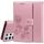 Per Samsung Galaxy S21 Ultra 5G Custodia in pelle flip orizzontale in rilievo in rilievo con titolare e slot per schede e portafoglio (oro rosa) Per Samsung Galaxy S21 Ultra 5G Custodia in pelle flip orizzontale in rilievo in rilievo con titolare e slot per schede e portafoglio (oro rosa)