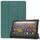 Per Amazon Fire HD 10 (2021) Struttura custer Custodia in pelle flip orizzontale con supporto a tre pieghevole e funzione Sleep / Wake-up (verde scuro) Per Amazon Fire HD 10 (2021) Struttura custer Custodia in pelle flip orizzontale con supporto a tre pieghevole e funzione Sleep / Wake-up (verde scuro)