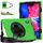 Per Lenovo Tab P11 TB-J606F / PAD 11 PLUS 2021 Custodia protettiva in silicone colorato antiurto con supporto e cinturino a mano e tracolla (verde) Per Lenovo Tab P11 TB-J606F / PAD 11 PLUS 2021 Custodia protettiva in silicone colorato antiurto con supporto e cinturino a mano e tracolla (verde)