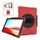 Per Microsoft Surface Pro X / Pro X 2021 Custodia protettiva antiurto in silicone colorato + PC con supporto e cinturino da polso e tracolla e slot per penna (rosso) Per Microsoft Surface Pro X / Pro X 2021 Custodia protettiva antiurto in silicone colorato + PC con supporto e cinturino da polso e tracolla e slot per penna (rosso)