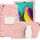 Schermo di protezione a 3 strati Telaio + PC + Cassa combinata antiurto in silicone con supporto per Samsung Galaxy Tab S5E T720 (fiori di ciliegio rosa) Schermo di protezione a 3 strati Telaio + PC + Cassa combinata antiurto in silicone con supporto per Samsung Galaxy Tab S5E T720 (fiori di ciliegio rosa)