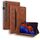 Per Samsung Galaxy Tab S8 / GALAXY TAB S7 2020 SM-T870 / SM-T875 Business Antiurto antiurto Antifurto Caso in pelle flip con titolare e slot per schede e slot per foto e slot fotografica e slot per photo e slot per slot / Sleep / Wake-up (Brown) Per Samsung Galaxy Tab S8 / GALAXY TAB S7 2020 SM-T870 / SM-T875 Business Antiurto antiurto Antifurto Caso in pelle flip con titolare e slot per schede e slot per foto e slot fotografica e slot per photo e slot per slot / Sleep / Wake-up (Brown)