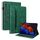 Per Samsung Galaxy Tab S8 + / TAB S8 PLUS / TAB S7 FE / TAB S7 + SM-T970 / SM-T976B Business Azienda Business Antiurto antiurto Caso in pelle flip con titolare e slot per schede e fotogrammi e slot per foto e slot per la penna e slot per la penna (verde) Per Samsung Galaxy Tab S8 + / TAB S8 PLUS / TAB S7 FE / TAB S7 + SM-T970 / SM-T976B Business Azienda Business Antiurto antiurto Caso in pelle flip con titolare e slot per schede e fotogrammi e slot per foto e slot per la penna e slot per la penna (verde)