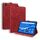 Per Lenovo Tab M10 PLUS TB-X606F TB-X606x Amore farfalla modello flip in pelle flip con supporto (rosso) Per Lenovo Tab M10 PLUS TB-X606F TB-X606x Amore farfalla modello flip in pelle flip con supporto (rosso)