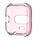 Per Fitbit Versa Lite Smart Watch Custodia protettiva in silicone (rosa trasparente) Per Fitbit Versa Lite Smart Watch Custodia protettiva in silicone (rosa trasparente)