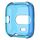 Per Fitbit Versa Lite Smart Watch Custodia protettiva in silicone (blu trasparente) Per Fitbit Versa Lite Smart Watch Custodia protettiva in silicone (blu trasparente)