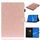 Per Lenovo Tab M10 Plus TB-X606F Custodia in pelle con vibrazione orizzontale lucida in polvere glitterata con supporto, slot per scheda e funzione di sospensione / sveglia (oro rosa) Per Lenovo Tab M10 Plus TB-X606F Custodia in pelle con vibrazione orizzontale lucida in polvere glitterata con supporto, slot per scheda e funzione di sospensione / sveglia (oro rosa)