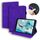 Per Lenovo Tab M8 TB-8505F 8505X 8.0 Custodia in pelle goffrata con design a doppia piegatura in vitello con supporto e slot per schede, slot per penna e fascia elastica (viola) Per Lenovo Tab M8 TB-8505F 8505X 8.0 Custodia in pelle goffrata con design a doppia piegatura in vitello con supporto e slot per schede, slot per penna e fascia elastica (viola)