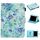 Per tablet PC universale da 7 pollici, motivo floreale, custodia in pelle con vibrazione orizzontale con slot per schede e supporto (fiore viola) Per tablet PC universale da 7 pollici, motivo floreale, custodia in pelle con vibrazione orizzontale con slot per schede e supporto (fiore viola)