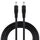 Spina di alimentazione CC da 8 A Cavo connettore adattatore da maschio a maschio da 5,5 x 2,1 mm, lunghezza: 1,5 m (nero)