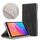 Per Huawei MatePad T8 Custodia in pelle a vibrazione orizzontale con struttura in tessuto di marmo con slot per schede e supporto (nero) Per Huawei MatePad T8 Custodia in pelle a vibrazione orizzontale con struttura in tessuto di marmo con slot per schede e supporto (nero)