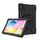 Per Samsung Galaxy Tab S6 Lite P610 Custodia protettiva antiurto in silicone colorato + PC con supporto e tracolla e tracolla e slot per penna (nero) Per Samsung Galaxy Tab S6 Lite P610 Custodia protettiva antiurto in silicone colorato + PC con supporto e tracolla e tracolla e slot per penna (nero)