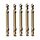 10 PCS M35 Cobalto-contenente torsione contringa bit in acciaio ad alta velocità doppia testa metallo in acciaio piastra di espansione trapano foro, modello: doppia testa 3.2mm 10 PCS M35 Cobalto-contenente torsione contringa bit in acciaio ad alta velocità doppia testa metallo in acciaio piastra di espansione trapano foro, modello: doppia testa 3.2mm