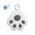 2 PCS HYC-09 Dog PAW Bluetooth Anti-Lost Device Anti-Lost Device PET Tracking Playator Keychain Smart Ricerca Allarme a due vie (grigio scuro) 2 PCS HYC-09 Dog PAW Bluetooth Anti-Lost Device Anti-Lost Device PET Tracking Playator Keychain Smart Ricerca Allarme a due vie (grigio scuro)