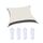 Outdoor Garden Sunshade Sail Anti-UV Canopy Anti-UV, Dimensioni: 2m x 3m (beige)