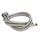 4 PZ Weave Acciaio inox Tubi idraulici flessibili in acciaio inox Freddo Freddo Miscelatore Hot Rubinetto Tubo dell'acqua Tubi flessibili ad alta pressione Tubo di ingresso, Specifiche: 80cm 1.8 cm Asta di rame