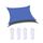 Outdoor Garden Sunshade Sail Anti-UV Baldacchino anti-UV, Dimensioni: 4m x 5m (Royal Blue)