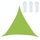 Triangolo Outdoor Garden Sunshade Sail Waterproof Anti-UV Baldacchino, Dimensioni: 2m x 2m x 2m (verde)