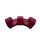 10 PZ Y0082 Pianta a 90 gradi Bender dispositivo ausiliario Giardinaggio strumento di giardinaggio (rosso)
