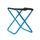Sedia pieghevole da campeggio portatile da esterno 7075 in lega di alluminio Sgabello per barbecue, dimensioni: 24.5x22.5x27cm (blu) Sedia pieghevole da campeggio portatile da esterno 7075 in lega di alluminio Sgabello per barbecue, dimensioni: 24.5x22.5x27cm (blu)