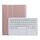 AW11-Una custodia in pelle per tastiera ultra-sottile a lambette agnello staccabile con touchpad & stand per Huawei Matepad 11 2021 (oro rosa) AW11-Una custodia in pelle per tastiera ultra-sottile a lambette agnello staccabile con touchpad & stand per Huawei Matepad 11 2021 (oro rosa)