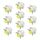 10 PCS B8.4 0.2W DC12V Cuneo per cuneo COB Pannocchia LED luce dashboard calibro cluster indicatore di cluster lampadina (luce bianca)