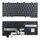 Tastiera della versione americana con la luce posteriore per Lenovo ThinkPad Yoga 260 / Yoga 370 / x380 (nero)
