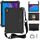 Per Lenovo Tab M10 TB-X505X / F Design a nido d'ape EVA + Materiale PC Quattro angoli Anti Caduta Piano Protettivo Conchiglia con cinturino (nero + nero) Per Lenovo Tab M10 TB-X505X / F Design a nido d'ape EVA + Materiale PC Quattro angoli Anti Caduta Piano Protettivo Conchiglia con cinturino (nero + nero)