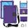 Per Lenovo Tab P10 TB-X705F / L DESIGN DESIGN EVA + PC Materiale PC Quattro angoli Anti cadere Shell protettiva piatta con cinturino (viola + nero) Per Lenovo Tab P10 TB-X705F / L DESIGN DESIGN EVA + PC Materiale PC Quattro angoli Anti cadere Shell protettiva piatta con cinturino (viola + nero)